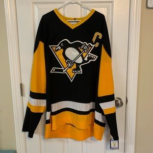 Men’s Official Licensed Lemieux Jersey Tags On
